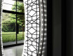 Runder dekorativer Spiegel mit LED-Beleuchtung für das Badezimmer - Industrial #11