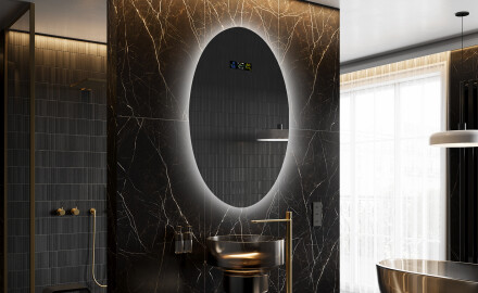 Vertikaler Badspiegel mit LED Beleuchtung L226