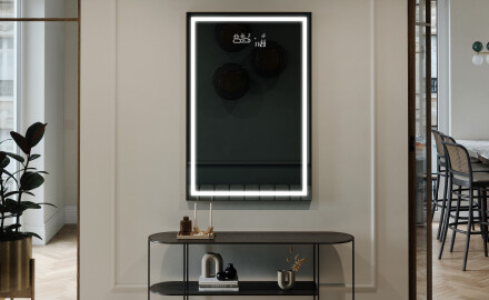Großer Wandspiegel mit LED Beleuchtung L15