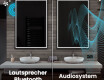 Großer Wandspiegel mit LED Beleuchtung L49 #7