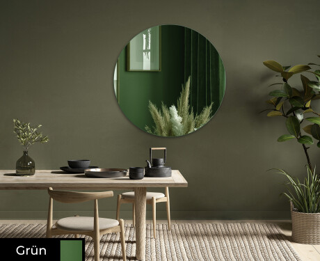 Runde dekorativer spiegel Flur modern L175