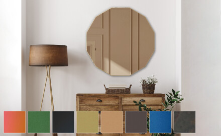 Runde großer Wandspiegel L176