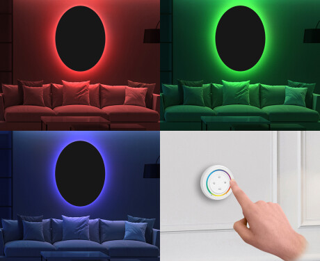 Oval großer Wandspiegel L179 #11