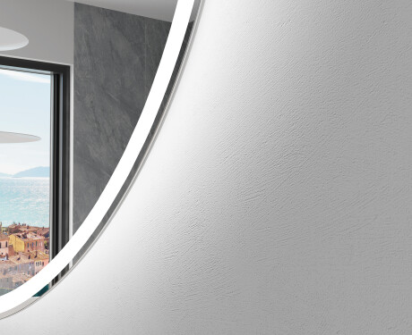 Unregelmäßiger Spiegel mit LED Beleuchtung P222 #2