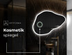 Unregelmäßiger Spiegel mit LED Beleuchtung P222 #4