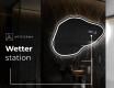 Unregelmäßiger Spiegel mit LED Beleuchtung P223 #6