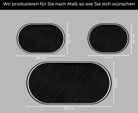 Badspiegel mit LED Beleuchtung L231 #4