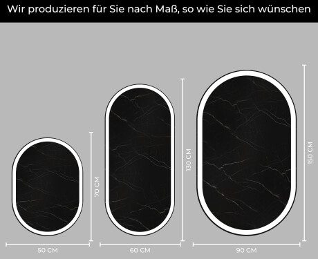 Vertikaler Badspiegel mit LED Beleuchtung L230 #4