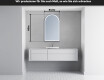 Unregelmäßige dekorativer spiegel Flur modern Y223 #5