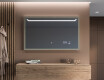 Spiegel mit Rahmen und LED Industrial Beleuchtung FrameLine L128 #12