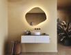 Badezimmerspiegel mit Beleuchtung, zweifarbig, Touch‑Schalter, Heizmatte #9