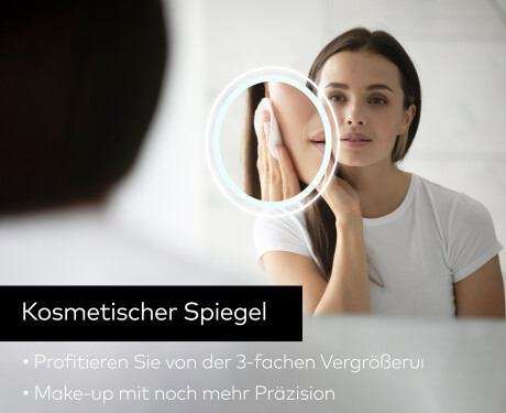 Unregelmäßiger Badpiegel mit LED SMART C222 Google #9