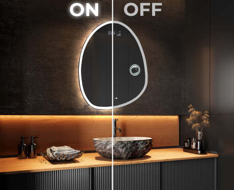 Unregelmäßiger Spiegel mit LED Beleuchtung SF222 #3
