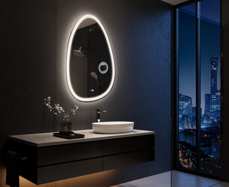 Unregelmäßiger Spiegel mit LED Beleuchtung SF222 #4