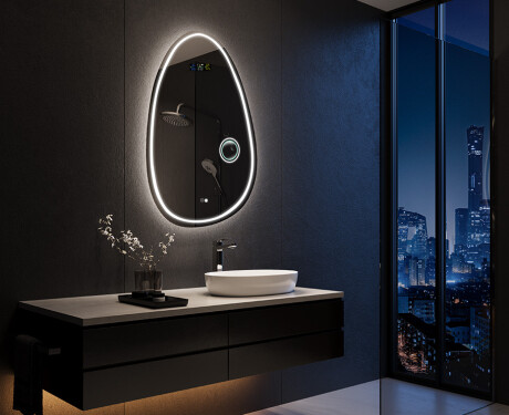 Unregelmäßiger Spiegel mit LED Beleuchtung SF223 #4