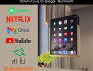 Smarter Rechteckiger LED-Badezimmerspiegel mit iPad Displine L02 Apple Rahmen #3