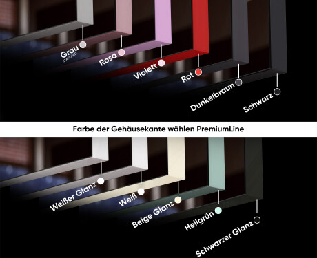 Smart Spiegel LED Badspiegel L57 Apple #6