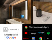 Badezimmerspiegel mit Beleuchtung LED Smart Google L02 #4
