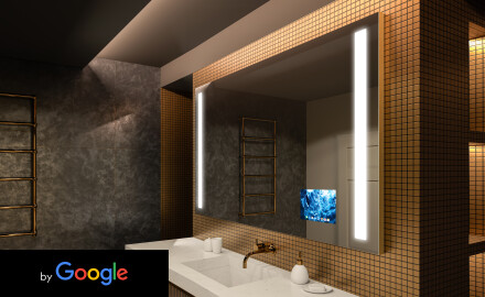 Badezimmerspiegel mit Beleuchtung LED Smart Google L02
