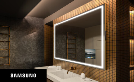 Smart Spiegel LED Badspiegel L49 Samsung