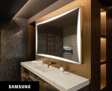 Smart Spiegel LED Badspiegel L77 Samsung #1