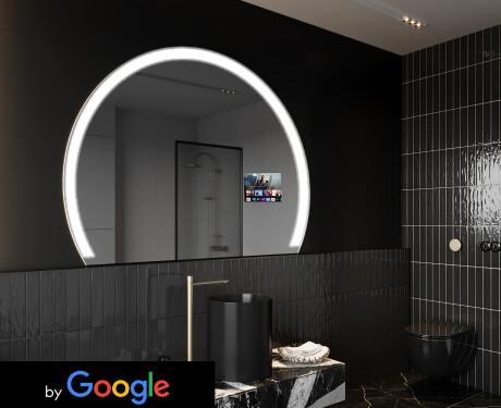 Runder Spiegel mit LED SMART W222 Google