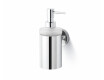 CLASSIC – Spender für Flüssigseife / Metallgehäuse, mattes Glas / Chrom