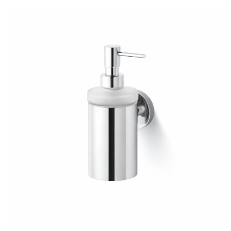 CLASSIC – Spender für Flüssigseife / Metallgehäuse, mattes Glas / Chrom #1