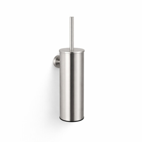 CLASSIC – Hohe hängende Toilettenbürste / Metallbehälter, Einsatz aus Kunststoff / gebürsteter Stahl #1