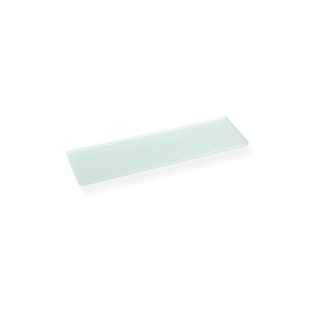 CLASSIC – Regal 40 unter dem Spiegel, ohne Griffe / mattes Glas #1