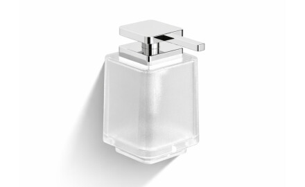 NEXT – Flüssigseifenspender, ohne Halterung / Chrom, mattes Glas