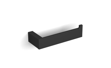 KOBE – Toilettenpapierhalter / ohne Abdeckung / mattschwarz