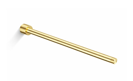 MEGAN – Handtuchhalter / senkrecht, einzeln / gebürstetes Champagnergold
