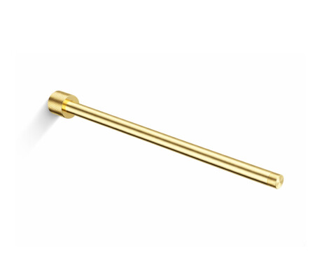 MEGAN – Handtuchhalter / senkrecht, einzeln / gebürstetes Champagnergold