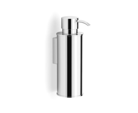 Flüssigseifenspender 0,25 l / rund / Chrom