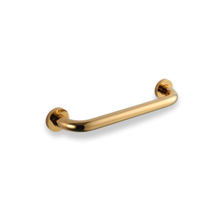 Badezimmergriff Ø25, gerade, 30 / goldglänzend #1