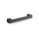 Gerader Badgriff, 28 cm / mattschwarz #1