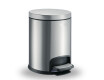 PREMIUM-Treteimer, rund, 5 l, Soft-Close / Edelstahl satiniert