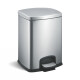 PREMIUM-Treteimer, rechteckig, 12 l, Soft-Close / Edelstahl satiniert #1