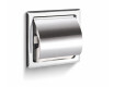 Toilettenpapierhalter / zum Einbau / Chrom
