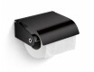 Toilettenpapierhalter / mattschwarz