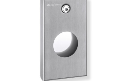 Spender für Hygienebeutel der Serie R1 / gebürsteter Edelstahl