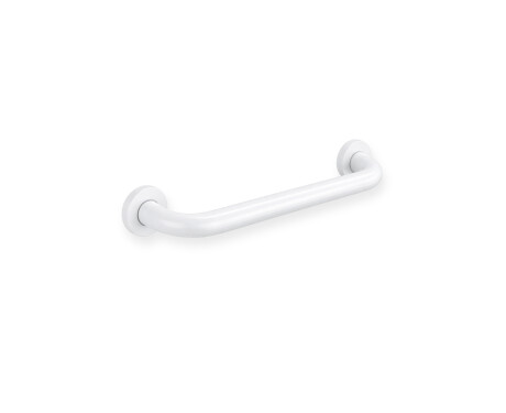 Stützhandlauf für Menschen mit Behinderungen, Ø 32, gerade, STANDARD – 40 cm / mattweiß
