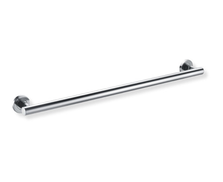 Stützhandlauf für Menschen mit Behinderungen, Ø 32, gerade, PREMIUM – 80 cm / polierter Edelstahl