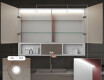 Bad Spiegelschrank Emma mit LED Beleuchtung - 2-türig 100 x 72cm #5