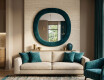 Designer-Spiegel mit Polsterung - Velora Arco