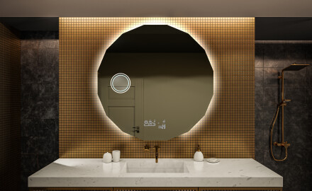 Runder Badspiegel mit LED Beleuchtung L113