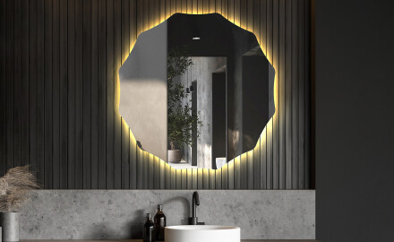 Runder Badspiegel mit LED Beleuchtung L192