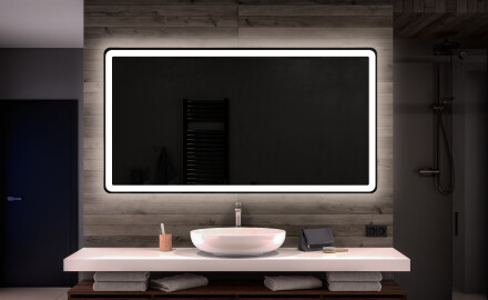 Rechteckig Badspiegel Mit LED Beleuchtung L59