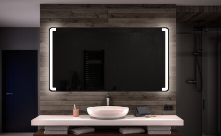 Rechteckig Badspiegel Mit LED Beleuchtung L72